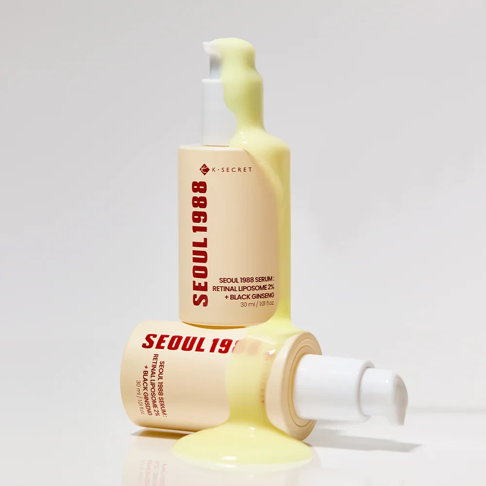 KSecret Seoul 1988 Serum: Retinal Liposome 2% + Black Ginseng 30ml