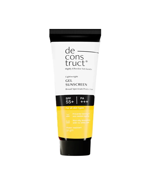Deconstruct Lightweight Gel Sunscreen SPF55+ PA+++ (50g)